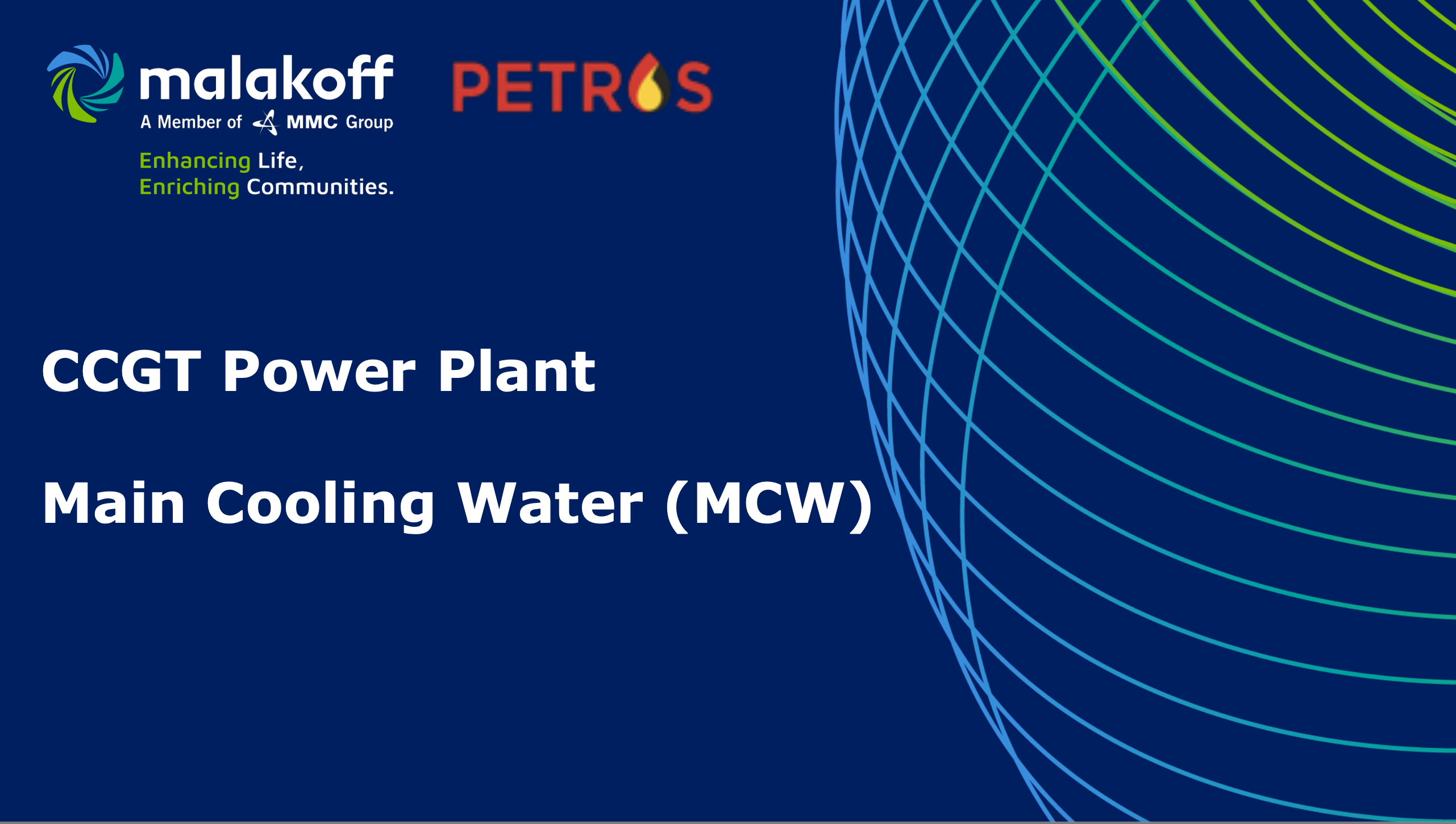 1.3.2 CCGT Main Cooling Water