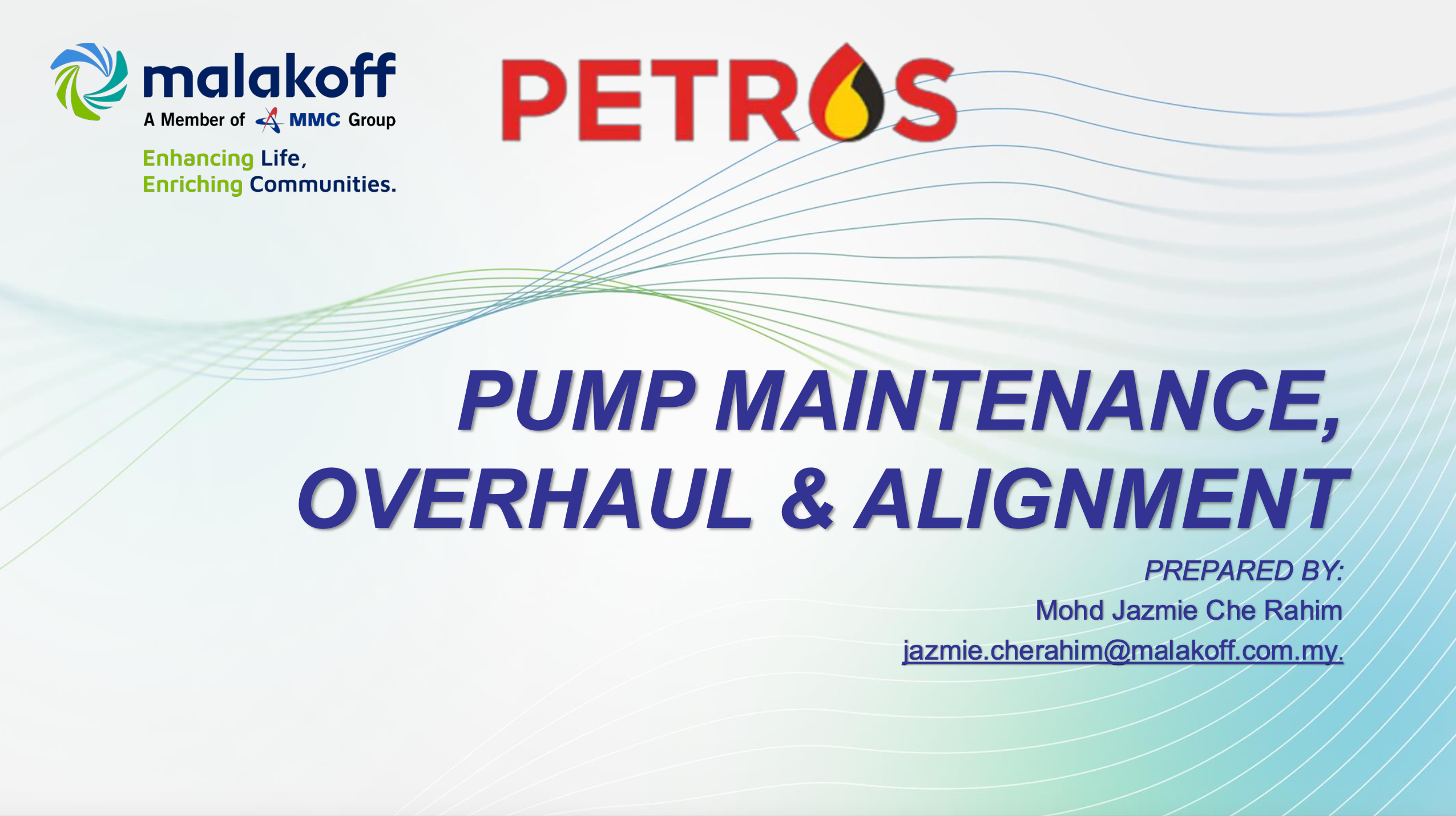 2.4 Pump Maintenance
